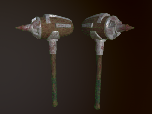 a small pack of cold for the post-apocalypse Modelo 3D
