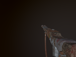 post-apocalypse shotgun 3D मॉडल