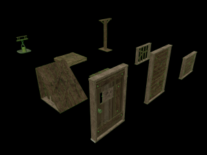 game pack for creating houses structures 3Dモデル