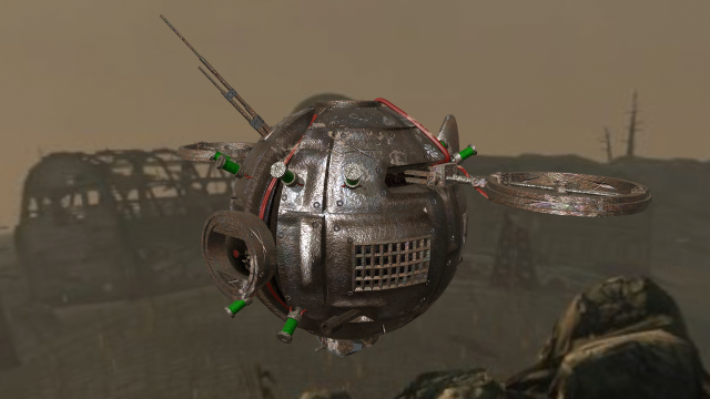 an unmanned drone 3D Модель .c4d .max .obj .3ds .fbx .stl .blend 