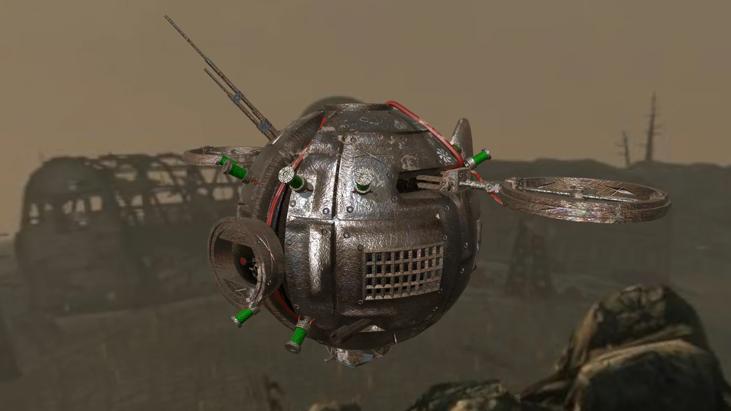 an unmanned drone 3D Model .c4d .max .obj .3ds .fbx .stl .blend 