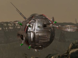 an unmanned drone Modelo 3D