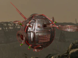 an unmanned drone 3D Model