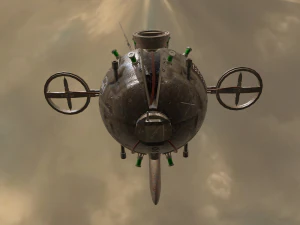 an unmanned drone 3D Model