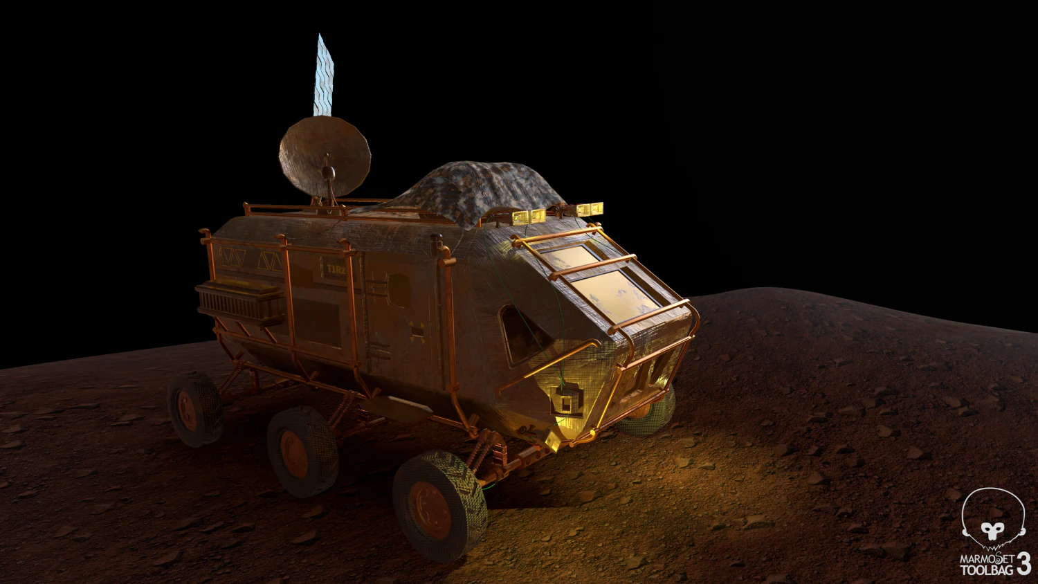the rover 3D Model .c4d .max .obj .3ds .fbx .stl .blend 