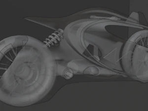 布加迪摩托车 3D 模型