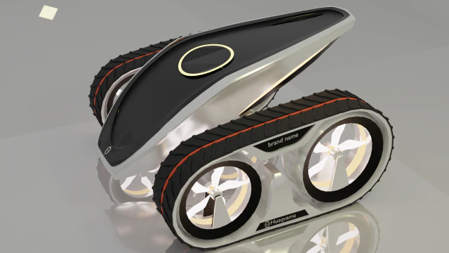 модель дрона 3D Модель .c4d .max .obj .3ds .fbx .stl .blend 