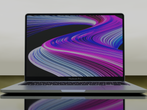 macbook pro 3D मॉडल