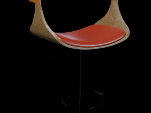 silla de bar Modelo 3D