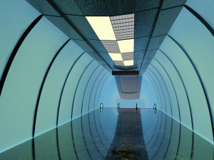 metro tunel 3D Model