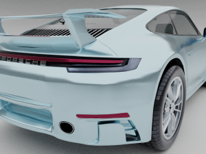 porsche 911 carrera s 2020 Modelo 3D