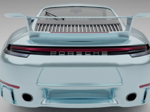 porsche 911 carrera s 2020 Modelo 3D