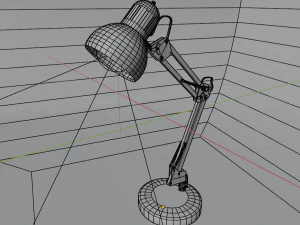 candeeiro de mesa ajust&aacute;vel monda Modelo 3D