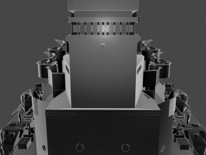 hms prince of wales warship 3D 模型