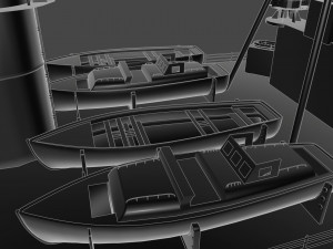 hms prince of wales warship 3D 模型