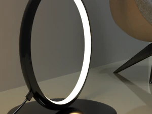 lumin&aacute;ria de ch&atilde;o Modelo 3D