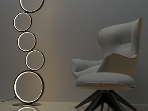 floor lamp Modelo 3D