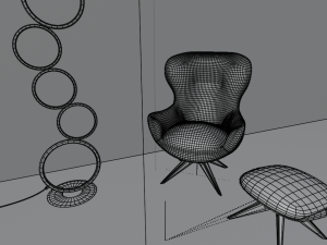 floor lamp Modelo 3D