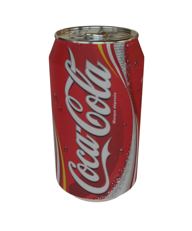 coca cola 3D Модель .c4d .max .obj .3ds .fbx .stl .blend 
