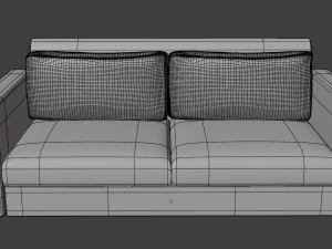 2-местные диваны 3D Модель