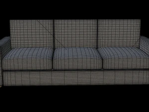 modelo de sof&aacute; moderno Modelo 3D