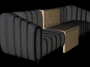 modern kanepe 3D Model