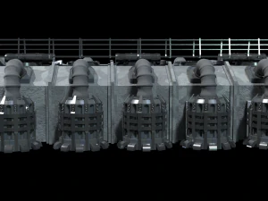 sci fi building 3D Model