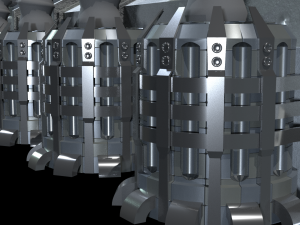 sci fi building 3D Model
