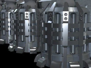 sci fi building 3D Model