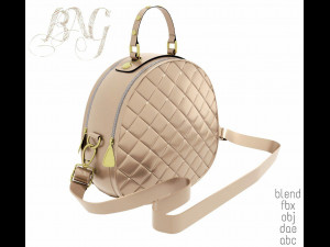 girls bag 3D Model