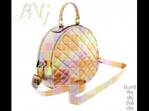 bolsa de meninas Modelo 3D