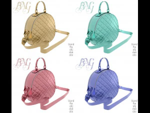 bolsa de meninas Modelo 3D