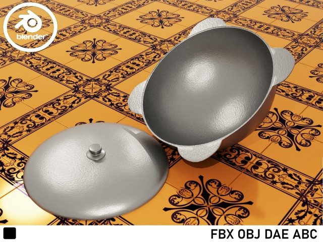 boiler 3D Model .c4d .max .obj .3ds .fbx .stl .blend 