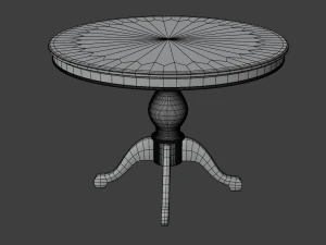 table wood 3D Model
