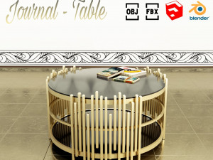 Modern table 3D Model