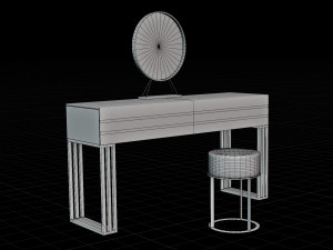 Luxury table 3D Model
