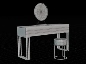 Розкішний стіл 3D Модель
