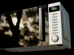 Microwave oven 3D Model