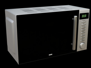 Microwave oven 3D मॉडल