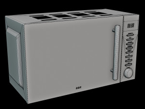 Microwave oven 3D मॉडल