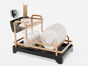 Dish set 3D Model