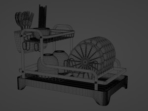 Dish set 3D 模型