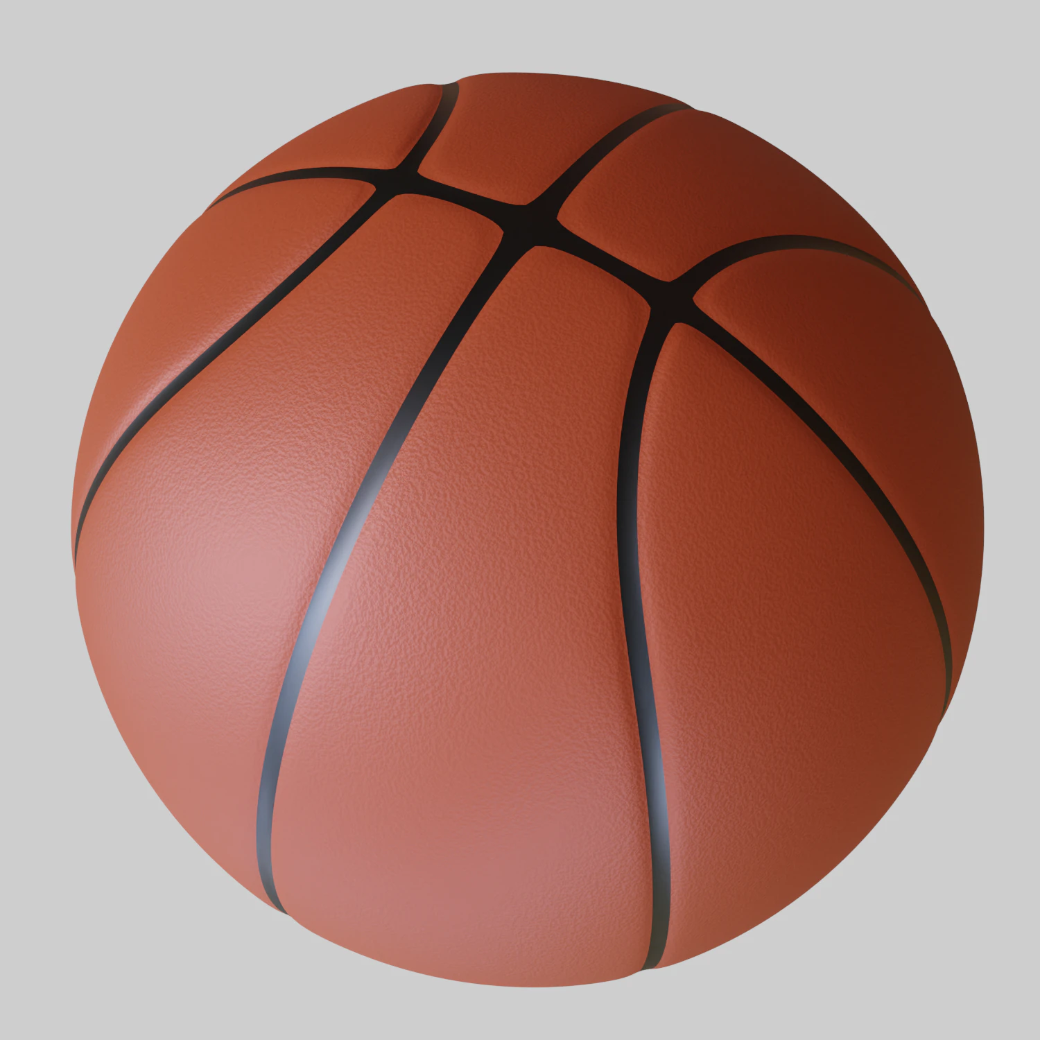 Bola de basquete Modelo 3D .c4d .max .obj .3ds .fbx .stl .blend 