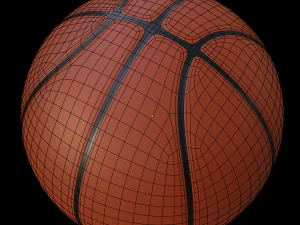 Bola de basquete Modelo 3D