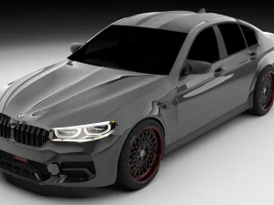 BMW M5 Modello 3D