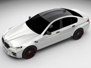 BMW M5 Modello 3D