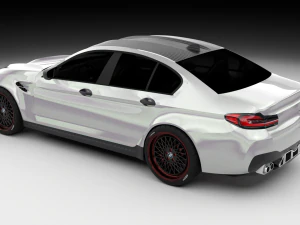 BMW M5 Modello 3D
