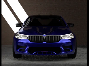 BMW M5 Modello 3D