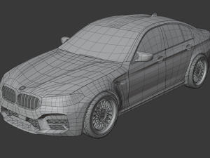 BMWM5 Modelo 3D