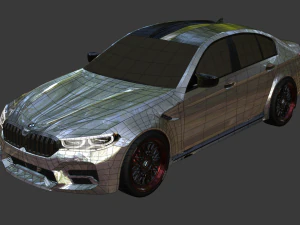 BMW M5 Modello 3D